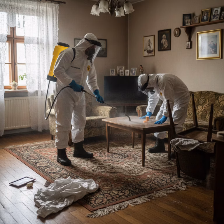 dezynfekcja po zgonie