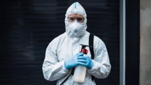 Dezynfekcja pomieszczeń po zmarłych - etapy