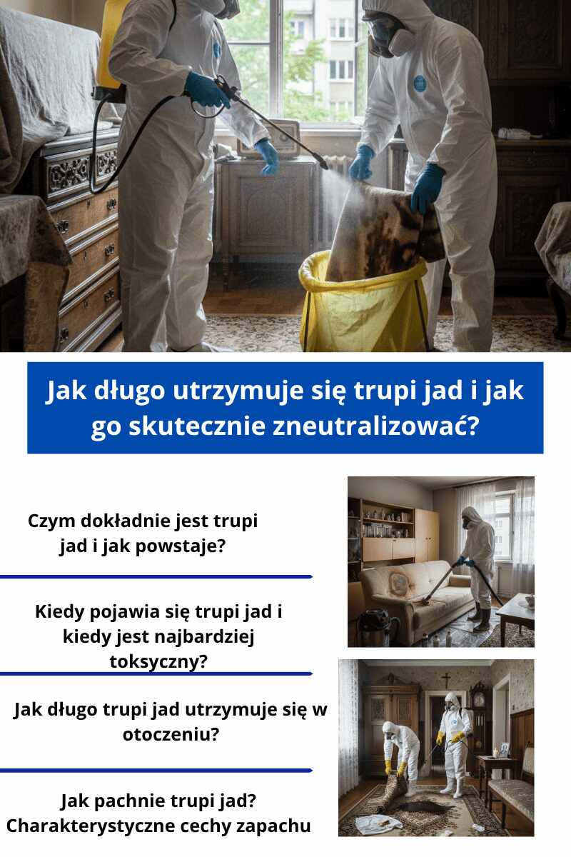 Jak długo utrzymuje się trupi jad