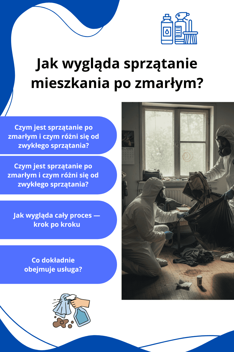 Sprzątanie po zmarłych