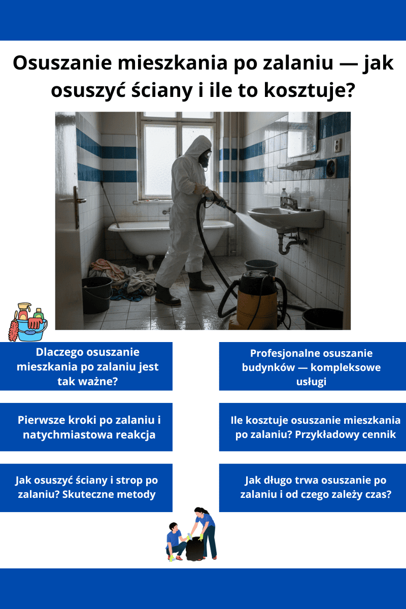 Osuszanie po zalaniu